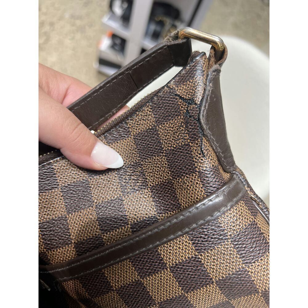 Louis Vuitton Damier Ebene Bloomsbury PM Crossbody Bag - Good Condition - Picture 4 of 8
